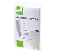 Q Connect Lint Free Absorbent Wipes (Pack of 20)
