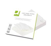 Q-Connect Lint Free Wipes 200x200mm (Pack of 100) ALFW100QCA - KF17445