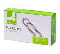 Q-Connect Lipped Paperclip, 32 mm KF01316Q - Pack of 1000