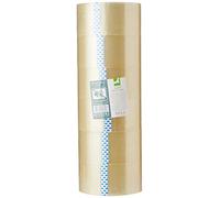 Q-Connect Low Noise Polypropylene Packaging Tape KF04382 50mm x 66m Pack of 6