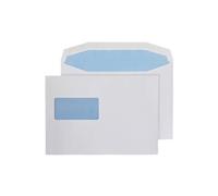 Q-Connect Machine Envelope 162x238mm Window Gummed 80gsm White (Pack of 500)