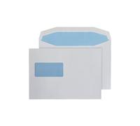 Q-Connect Machine Envelope 162x238mm Window Gummed 80gsm White (Pack of 500) KF71434