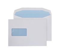 Q-Connect Machine Envelope 162x238mm Window Gummed 90gsm White (Pack of 500)