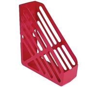 Q-Connect Magazine Rack Red