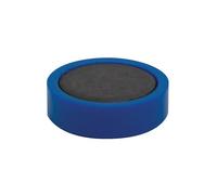 Q-Connect Round Magnet 25mm Blue (Pack of 10) Ref KF02640
