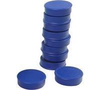 Q-Connect Magnet 25mm Blue Pack of 10 KF02640