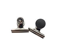 Q-Connect Magnetic Grip Clip 50mm Silver – Pack of 3