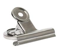 Q-Connect Magnetic Grip Clip 50mm Silver (Pack Of 3)