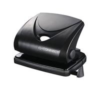 Q-Connect Medium Duty 2 Hole Punch Black 87 Ref KF01234