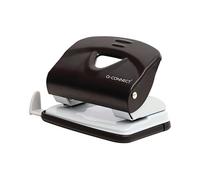 Q-Connect Medium Duty Metal Desk Hole Punch Black KF14217
