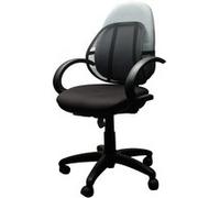 Q-Connect Mesh Back Support Black KF15413