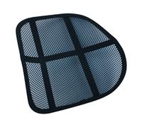 Q-Connect Mesh Back Support Black Ref KF15413