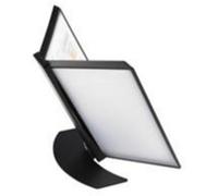 Q-Connect Metal Desk Stand 10 Pkt Black