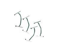 Q-Connect Metal Treasury Tag 76mm (Pack of 100)