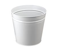Avery Waste Bin Grey 15 L Steel 29 cm x 28.5 cm