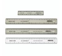 Q-Connect Metr/Imp Ruler Clear 150MM