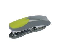 Q-Connect Mini Plastic Stapler Grey/Green Ref KF00991