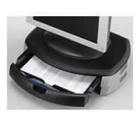 Q-Connect Monitor/printer Stand With Storage Drawer Black