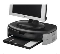 Q-Connect Monitor/Printer Stand with Storage Drawer Black KF20081
