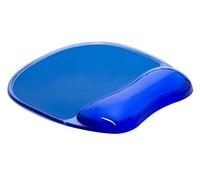 Q-Connect Mouse Pad with Wrist Rest - Blue