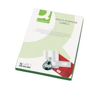Q-Connect KF02246 Multi-Purpose Label 105x148mm 4 per A4 Sheet (Pack of 500) - White