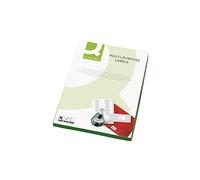 Q-Connect KF02247 Multi-Purpose Label 210x287mm 1 per A4 Sheet (Pack of 500) - White