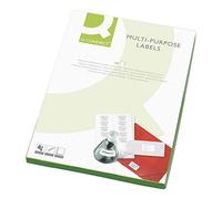 Q-Connect Multipurpose Labels 139X99mm 4 Per Sheet White (Pack Of 400) 9670055