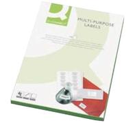 Q-Connect Multipurpose Labels 38.1x21.2mm 65 Per Sheet White (6500 Pack) KF01130
