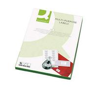 Q-Connect Multipurpose Labels 21 Labels per Sheet White (Pack of 10500 labels)