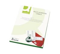 Q-Connect Multipurpose Labels 64x33.9mm White (2400 Pack) KF26071
