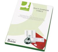 Q-Connect Multipurpose Labels 99.1X34mm 16 Per Sheet White (8000 Pack)