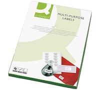 Q-CONNECT Multipurpose Labels KF02250 99.1x34mm 16 per Sheet White (8000 Pack)