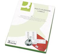 Q-Connect Multipurpose Labels 99.1x42.3mm 12 Per Sheet White (1200 Pk)