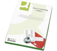 Q-Connect Multipurpose Labels 99.1x93.1mm 6 Per Sheet White (Pack of 600) 9670054