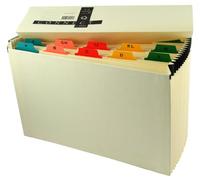 Q-Connect Mylar A-Z 19-Pocket Expanding File - KF04091