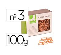 Q-connect N3 Elastic Rubber 100 Gr 2x30 Mm