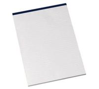 Q-Connect Narrow Ruled Board Back Memo Pad 160 Pages A4 (Pack Of 10)