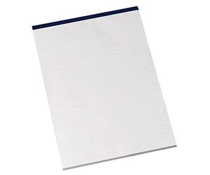 Q-Connect Narrow Ruled Board Back Memo Pad 160 Pages A4 (Pack of 10) -A