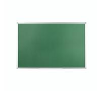 Q-Connect Aluminium Frame Felt Noticeboard 1200x900mm Green - KF26064