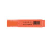 Q-Connect Orange Highlighter Pen (Pack Of 10) Kf01115