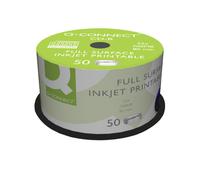 Q-Connect Inkjet Printable CD-R Discs 52x (50 Pack) KF18020