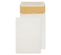 Q-Connect Padded Gusset Envelopes B4 Peel and Seal White - KF3532