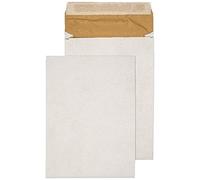 Q-Connect Padded Gusset Envelopes E4 400x280x50mm Peel and Seal White (Pack of 100)