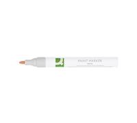 Q-Connect Paint Marker Pen Medium White (Pack of 10) Ref KF14452