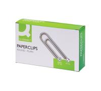 Q-Connect Paperclips Plain 32mm (Pk 10 x 100) Ref KF01314Q