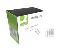 Q-Connect Paperclips Wavy 77mm (Pack of 100) KF27004