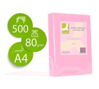 Q-Connect Copier A4 Paper KF01095, 80 g - Pink, Pack of 500