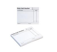 Q-Connect Petty Cash Voucher Pad 125x101mm (Pack of 10) Ref KF00103