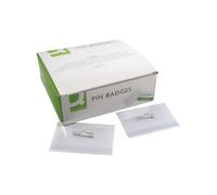 Q-Connect Pin Badge 54x90mm (Pack of 50) Ref KF01564