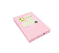 Q-Connect Pink A4 Copier Paper 80Gsm Ream (Pack Of 500) Kf01095